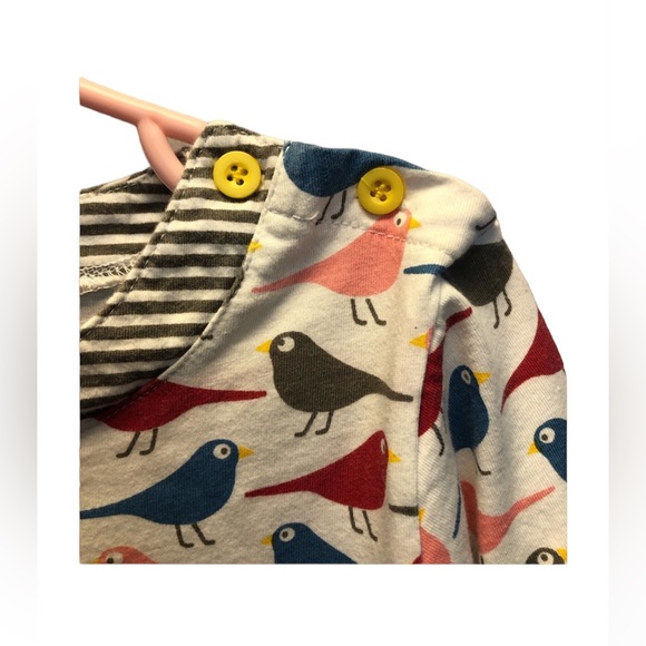 Mini Boden bird long sleeve tunic dress, size: 140/70 (9-10 years) - Picture 5 of 7